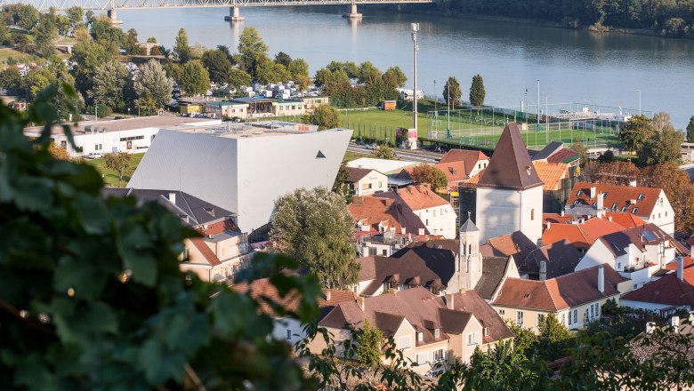 Landesgalerie NÖ Luftaufnahme, © Kunstmeile Krems Loxpix